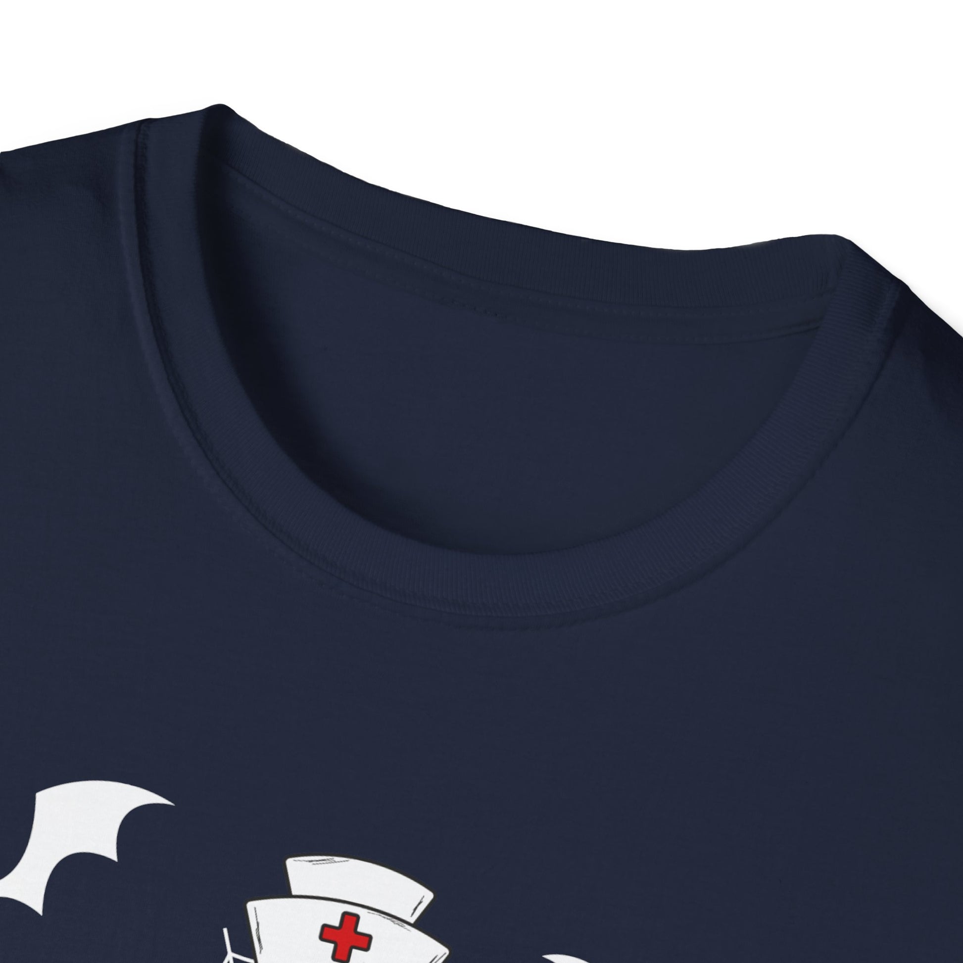 Cute Halloween Nurse Nursing Zombie Halloween Pattern TeeUnisex Softstyle T-Shirt