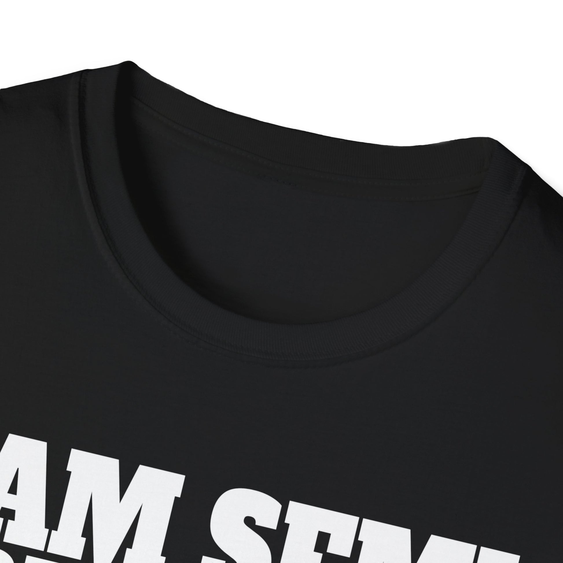 Semi Retirement Funny Semi Retired Slogan Pun Unisex T-Shirt