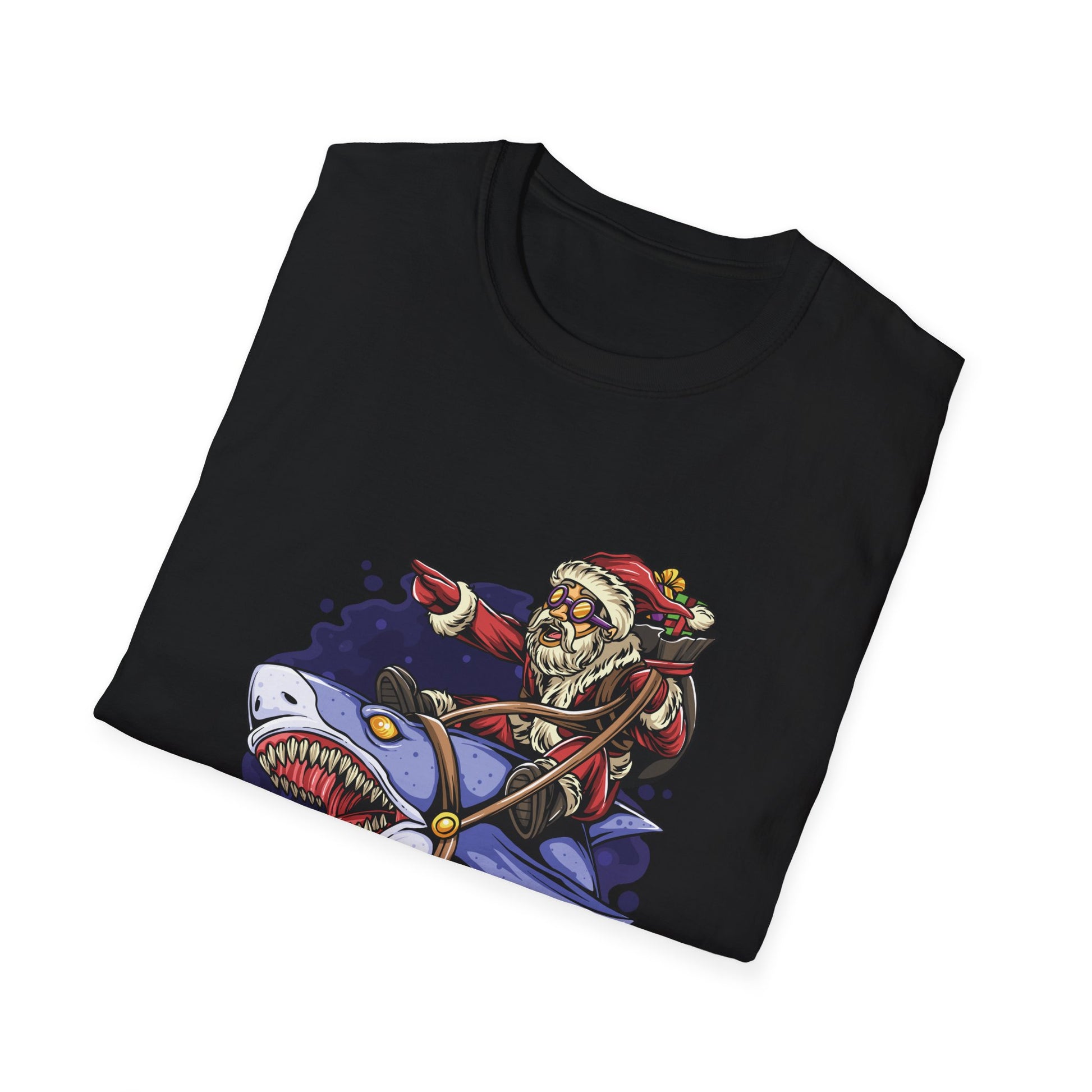 Christmas Shark Senta Shark Christmas Decorations Fairy Unisex T-Shirt