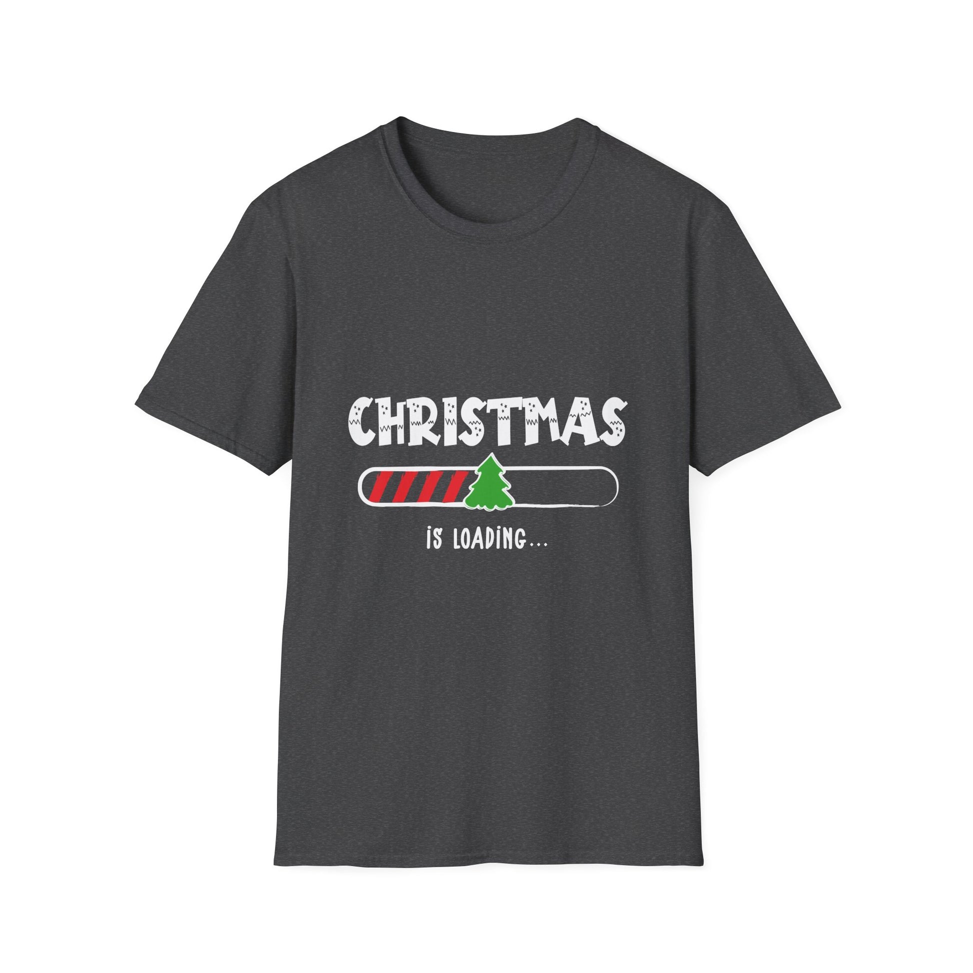 Christmas Is Loading T-Shirt – Holiday Progress Bar Funny Xmas Tee