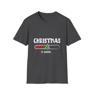 Christmas Is Loading T-Shirt – Holiday Progress Bar Funny Xmas Tee