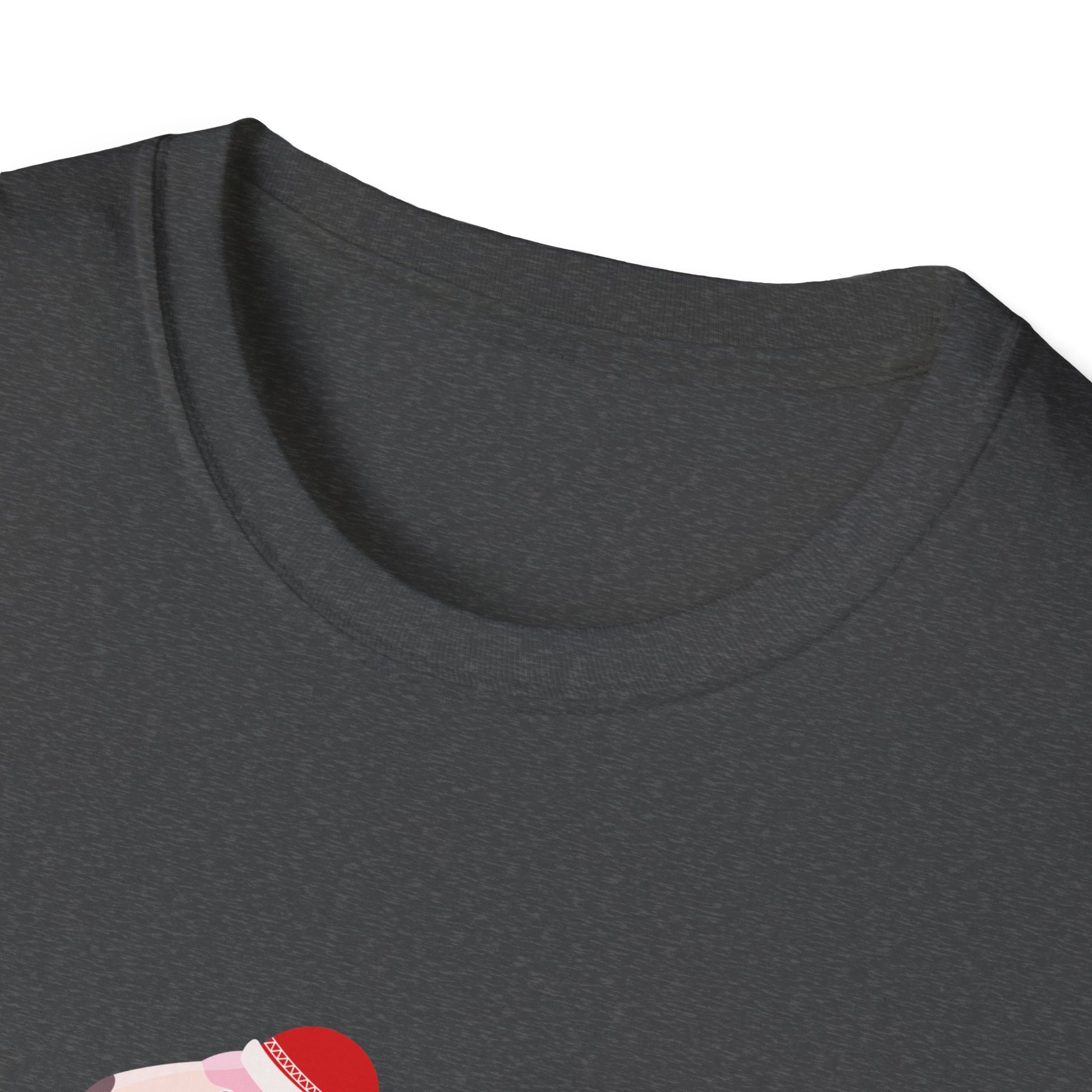 Christmas Flamingo T-Shirt — Festive Pink Flamingo with Santa Hat