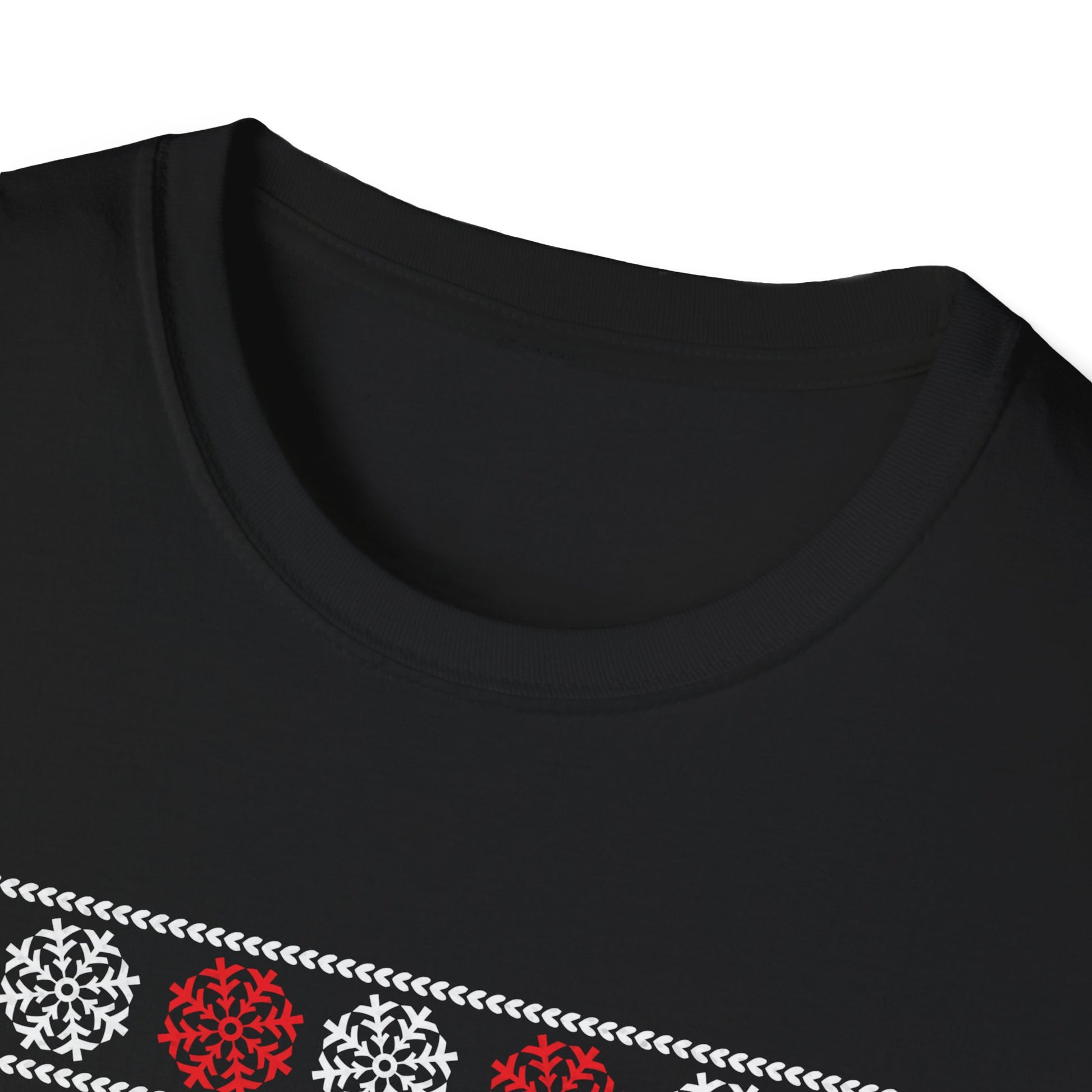 Christmas Snowmen T-Shirt — Festive Holiday Tree & Snowflake Tee