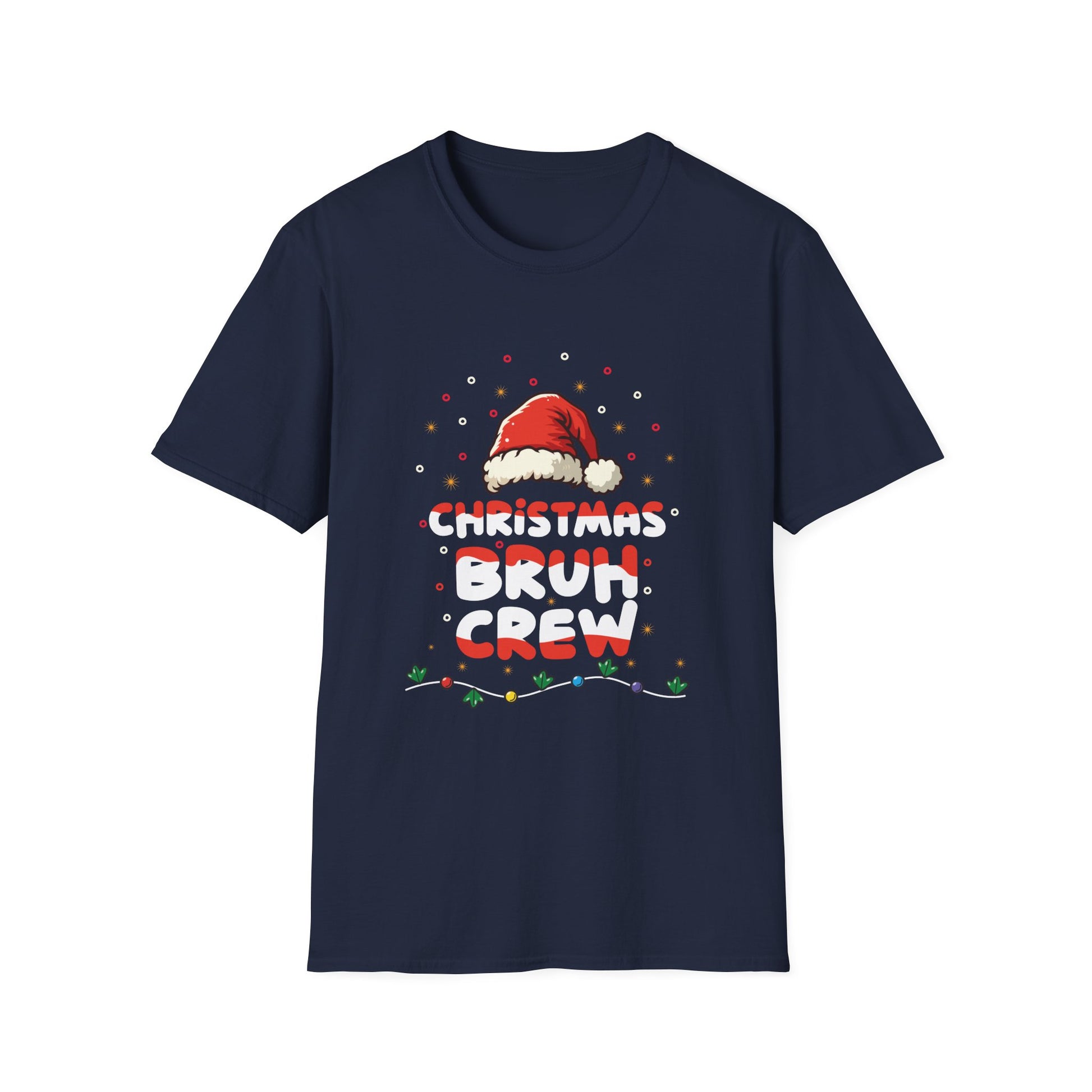 Christmas Bruh Crew Family Christmas 2024 Matching Unisex T-Shirt
