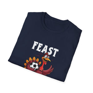 Football Thanksgiving Feast Mode Turkey Thanksgiving  Unisex T-Shirt