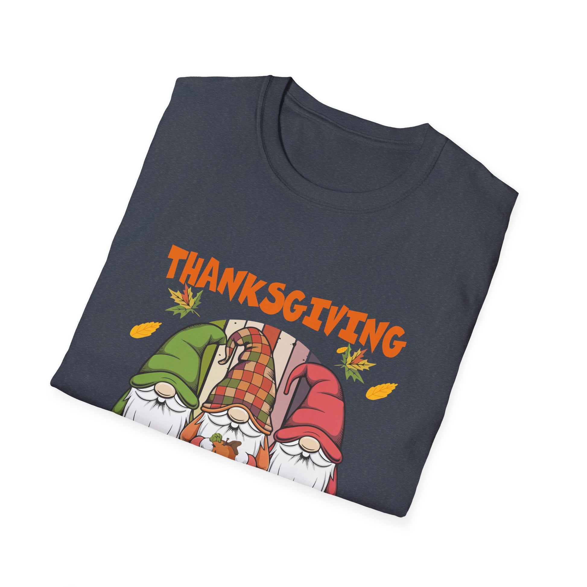 Thanksgiving With My Gnomies Happy Thanksgiving Gnome Fall Unisex T-Shirt