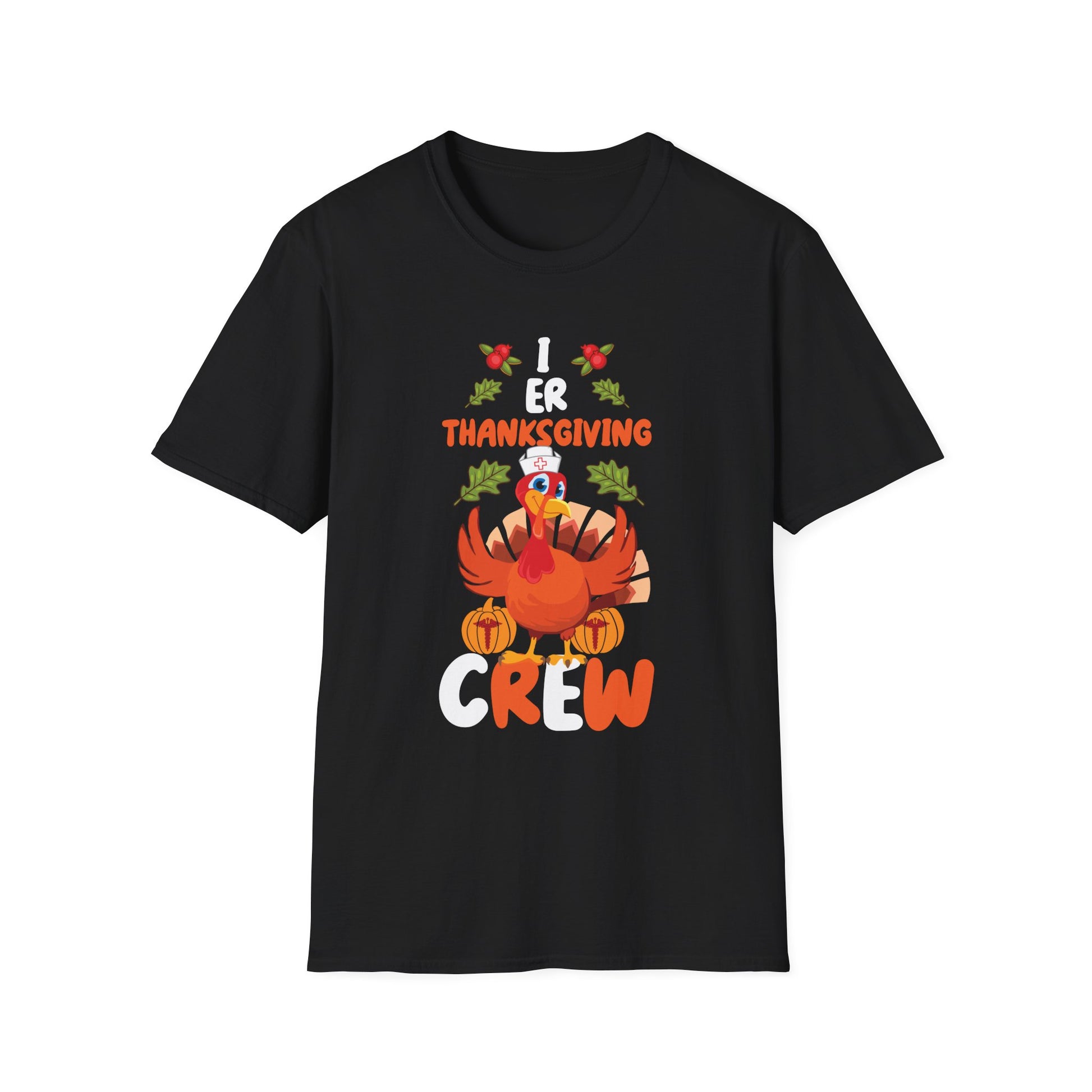 ER Thanksgiving Crew _ Emergency Room Nurse Thanksgiving Premium  Unisex T-Shirt