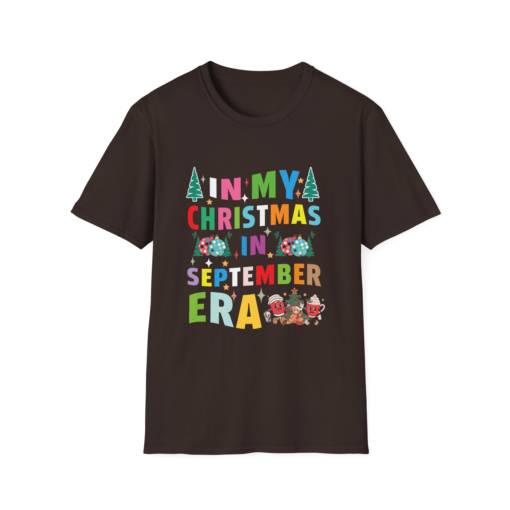 Christmas In September T-Shirt — Funny Holiday Baby Announcement Tee