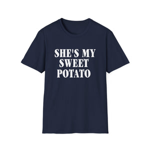 She's My Sweet Potato T-Shirt — Cute Couples/Family Matching Tee
