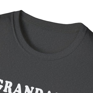 Grandad of the Patch Halloween T‑Shirt — Pumpkin Witch Hat & Spiderwebs Costume Tee
