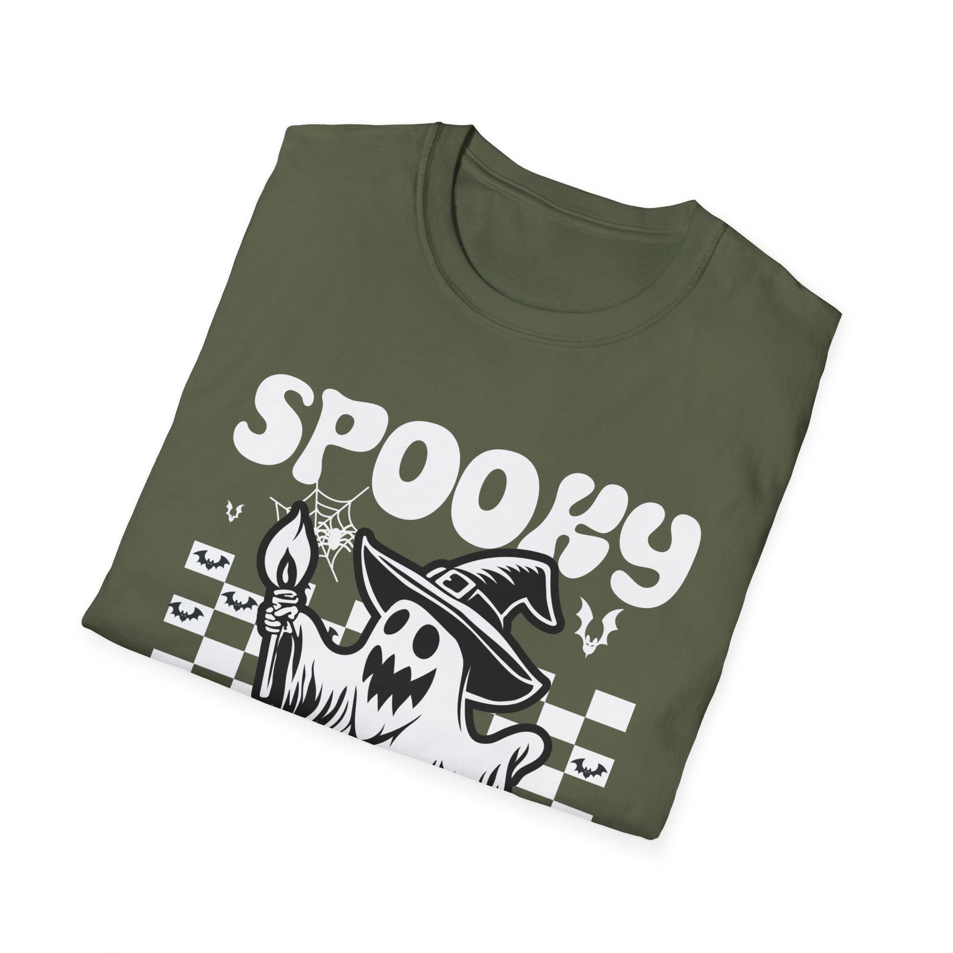 Spooky Counselor T‑Shirt — Halloween Ghost School Counselor Tee