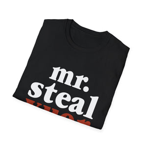 Mr. Steal Your Pie T-Shirt — Funny Thanksgiving Dessert Lover Tee  Unisex T-Shirt