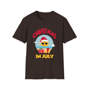 Christmas In July Funny Summer Christmas Unisex T-Shirt