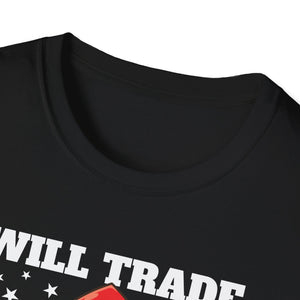 Sister Will Trade For Firecrackers T-Shirt — Funny 4th of July Fireworks Tee