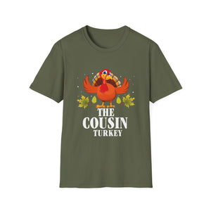 The Cousin Turkey T-Shirt — Funny Thanksgiving Family Tee