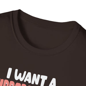 I Want a Hippopotamus for Christmas Unisex T-Shirt