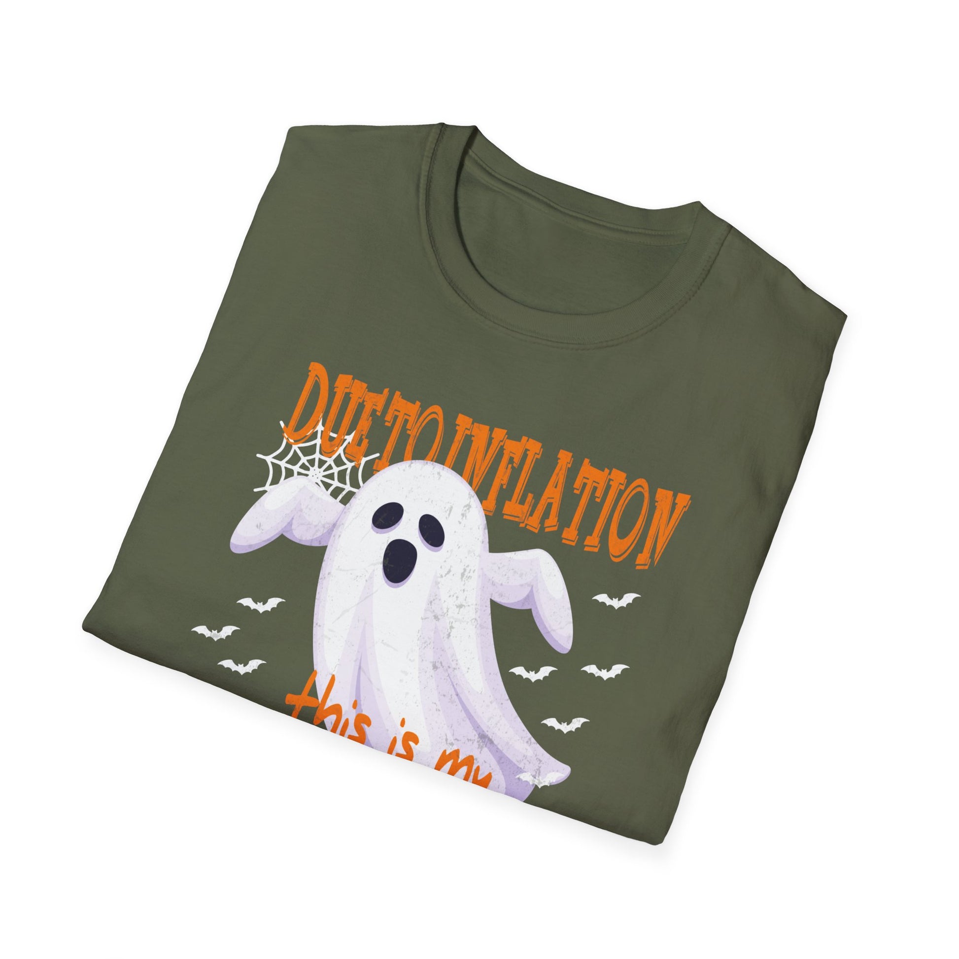 Due To Inflation This Is My Halloween Costume Cute Halloween Tee