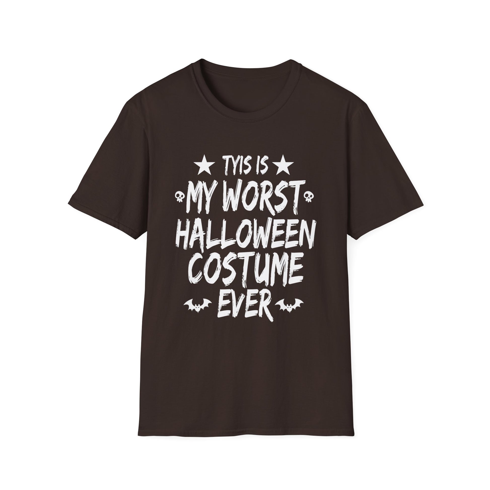 Halloween T-Shirt - "This Is My Worst Halloween Costume Ever" Funny Graphic Tee