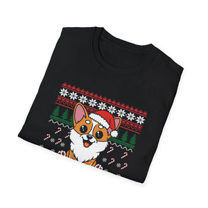 Christmas Corgi T-Shirt — Merry Christmas Holiday Dog Tee
