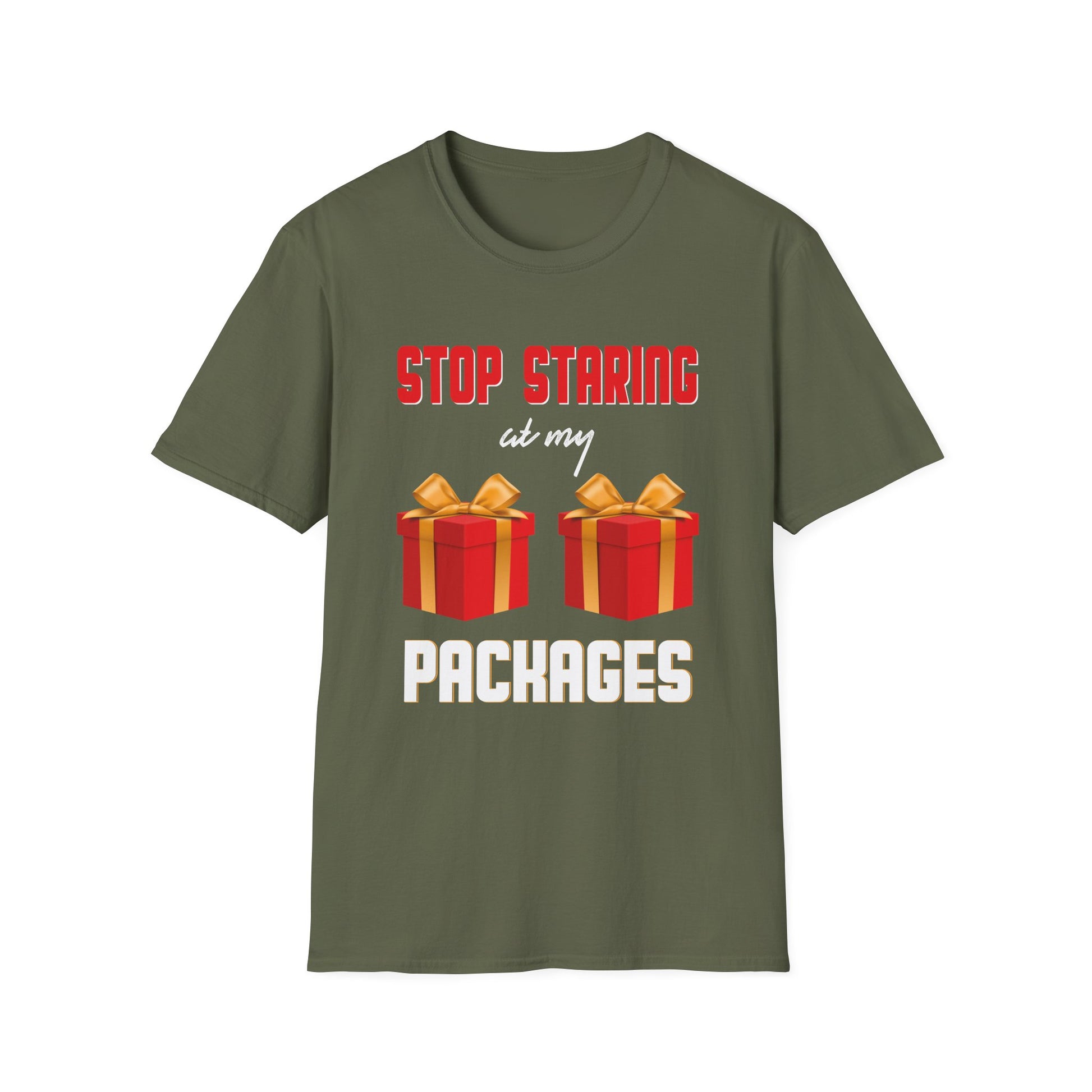 Womens Naughty Christmas Dirty Christmas Unisex T-Shirt