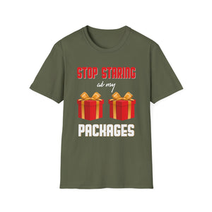 Womens Naughty Christmas Dirty Christmas Unisex T-Shirt