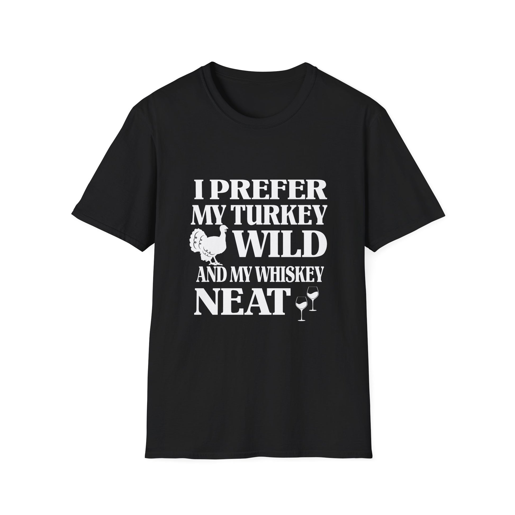 Thanksgiving Whiskey Neat  Unisex T-Shirt