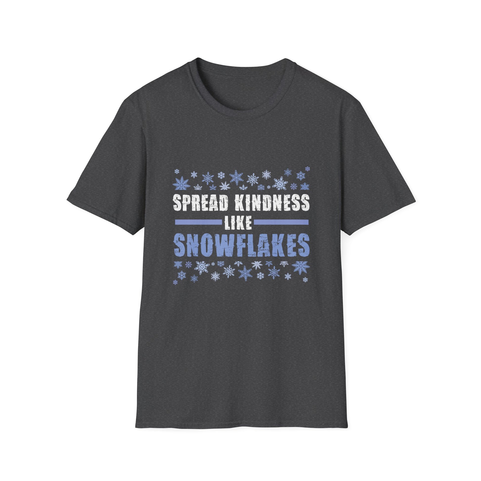 Xmas Themed Spread Kindness Like Snowflakes Merry Christmas T-Shirt