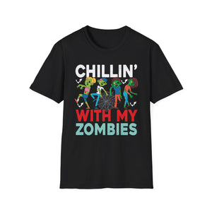 zombies Halloween Tee Unisex Softstyle T-Shirt
