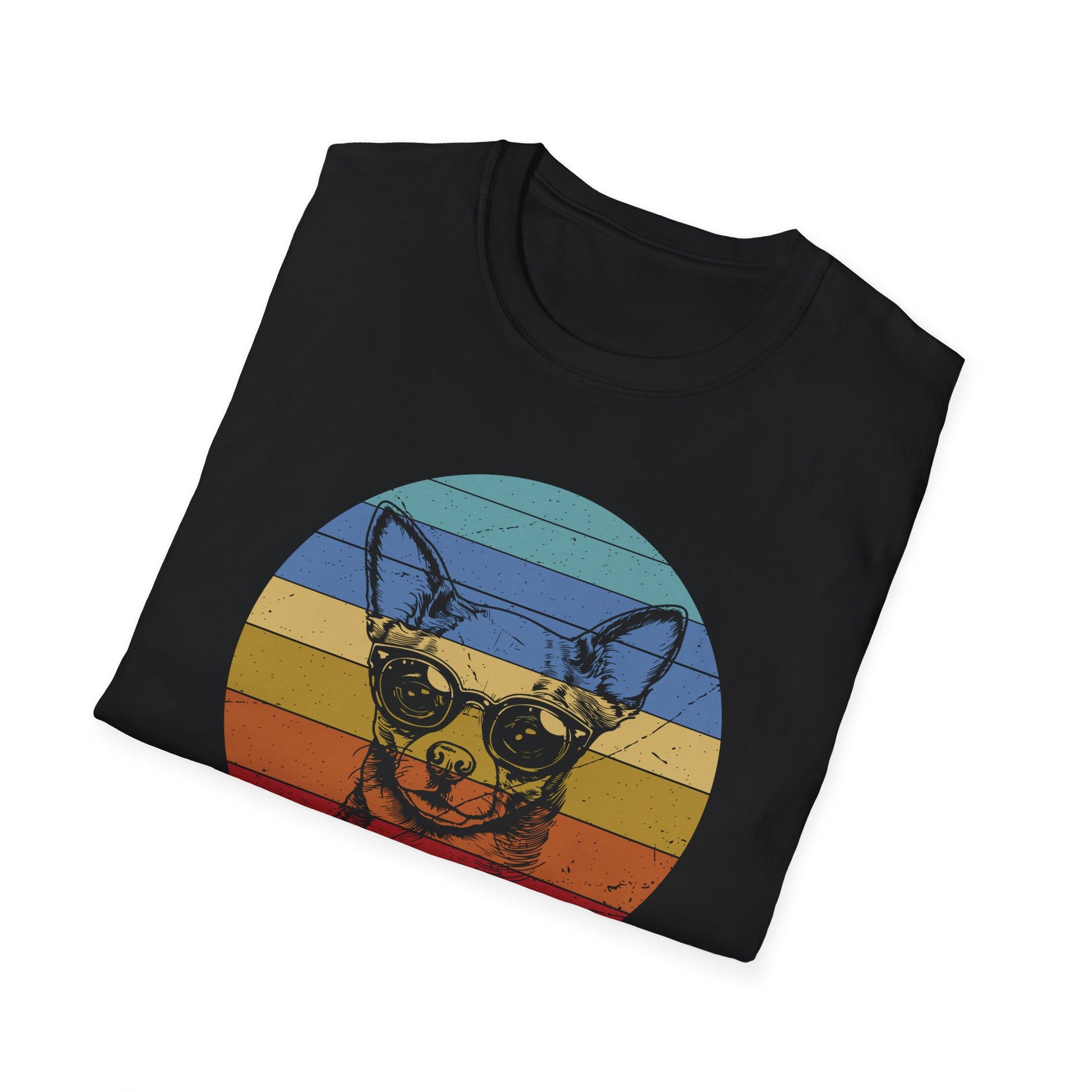 Vintage Chihuahua Mom Dog Lovers Mother's Day Unisex T-Shirt