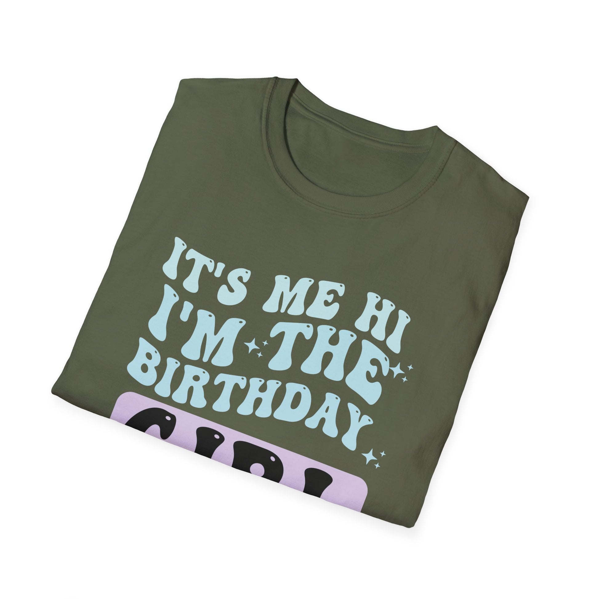 Birthday Girl T-Shirt – "It's Me Hi I'm The Birthday Girl It's Me" Retro Graphic Tee