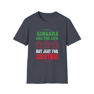 Gingers Are for Life  Funny Gingerbread Christmas Unisex T-Shirt