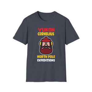 Christmas Explorer Vintage Throwback Cartoon Unisex T-Shirt