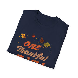 One Thankful Mama Unisex Softstyle T-Shirt