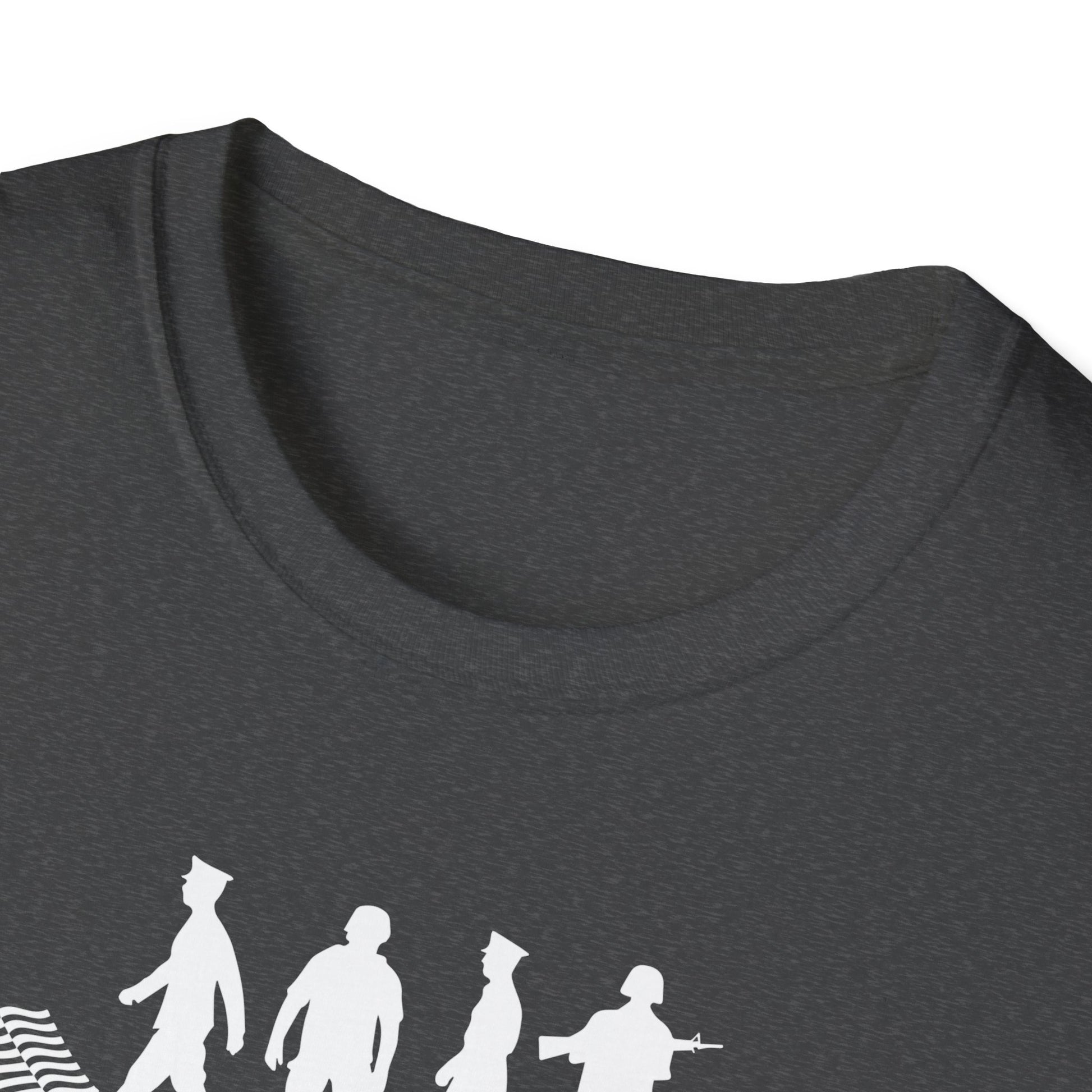 Honor The Fallen Heroes Memorial Day Military Veteran Unisex Softstyle T-Shirt