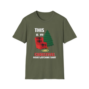 Christmas Movie Watching T-Shirt — 