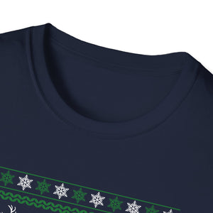 Christmas Gym Workout Ugly Christmas Merry Fitness Unisex T-Shirt