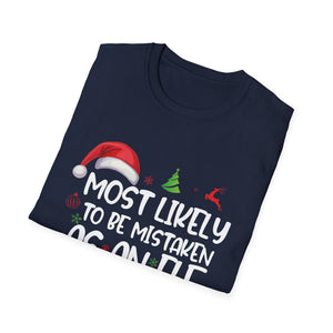 Most Likely To Be Mistaken As An Elf Family Christmas T-Shirt