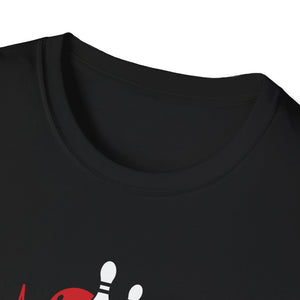 Heartbeat Bowling ECG Pulse Bowling Ball Bowler Unisex T-Shirt