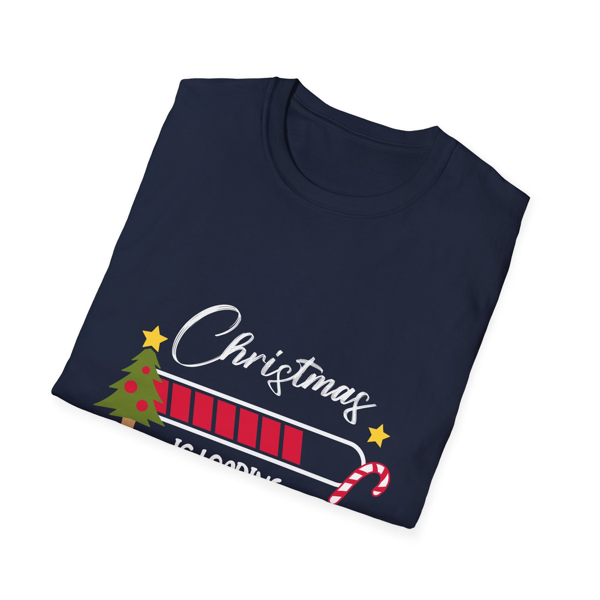 Christmas is loading  Christmas Tree Design  Christmas Unisex T-Shirt
