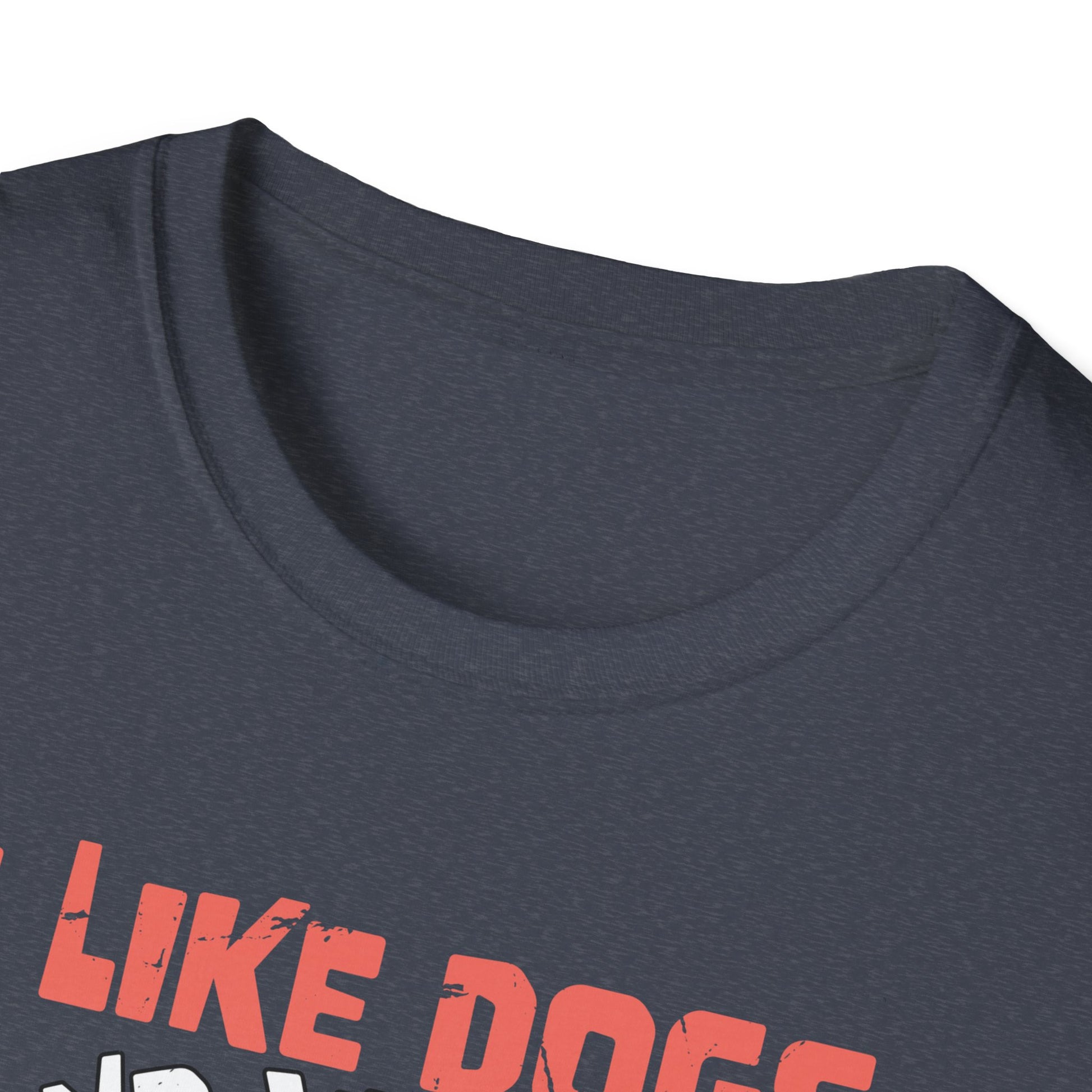 I like dogs and video games and maybe 3 people Unisex T-Shirt