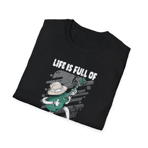 Blues Music Guitar funny for Guitarist Guitar Player Vintage Unisex T-Shirt