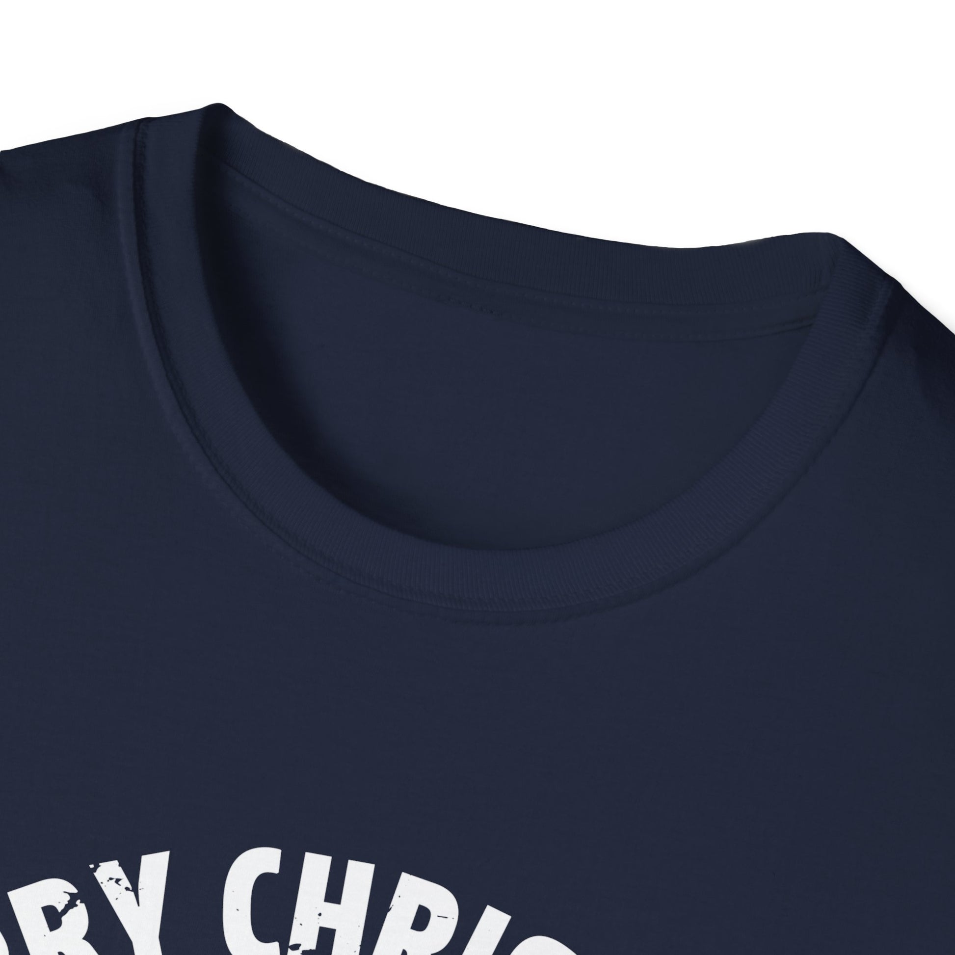 Merry Christmas in July T-Shirt – Santa on the Beach Graphic Tee