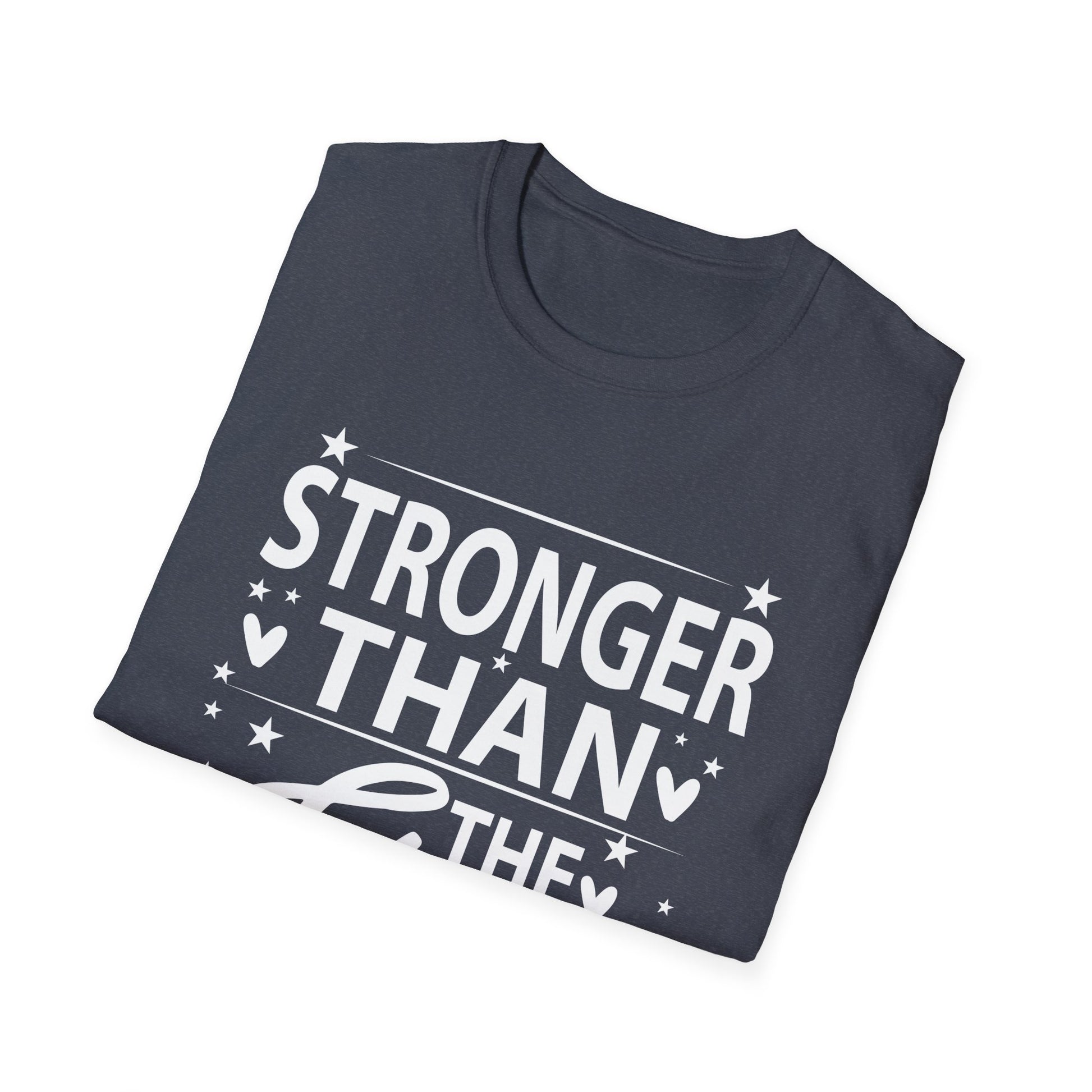 Stronger Than The Storm Motivational Inspirational Positive Unisex T-Shirt