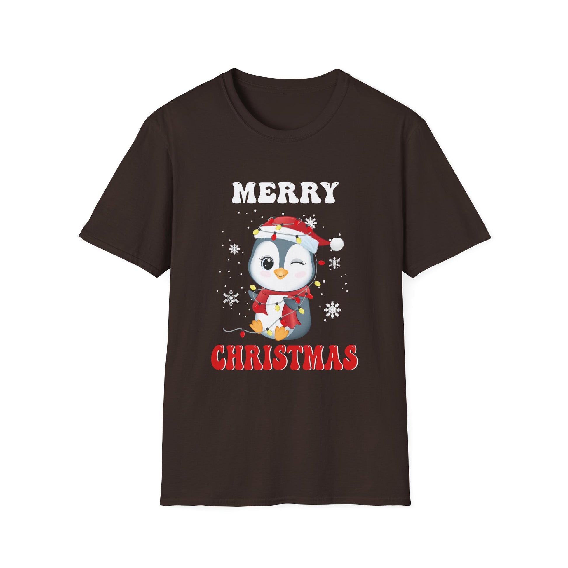 Christmas Shirt Penguin Family Christmas TShirts Christmas Unisex T-Shirt