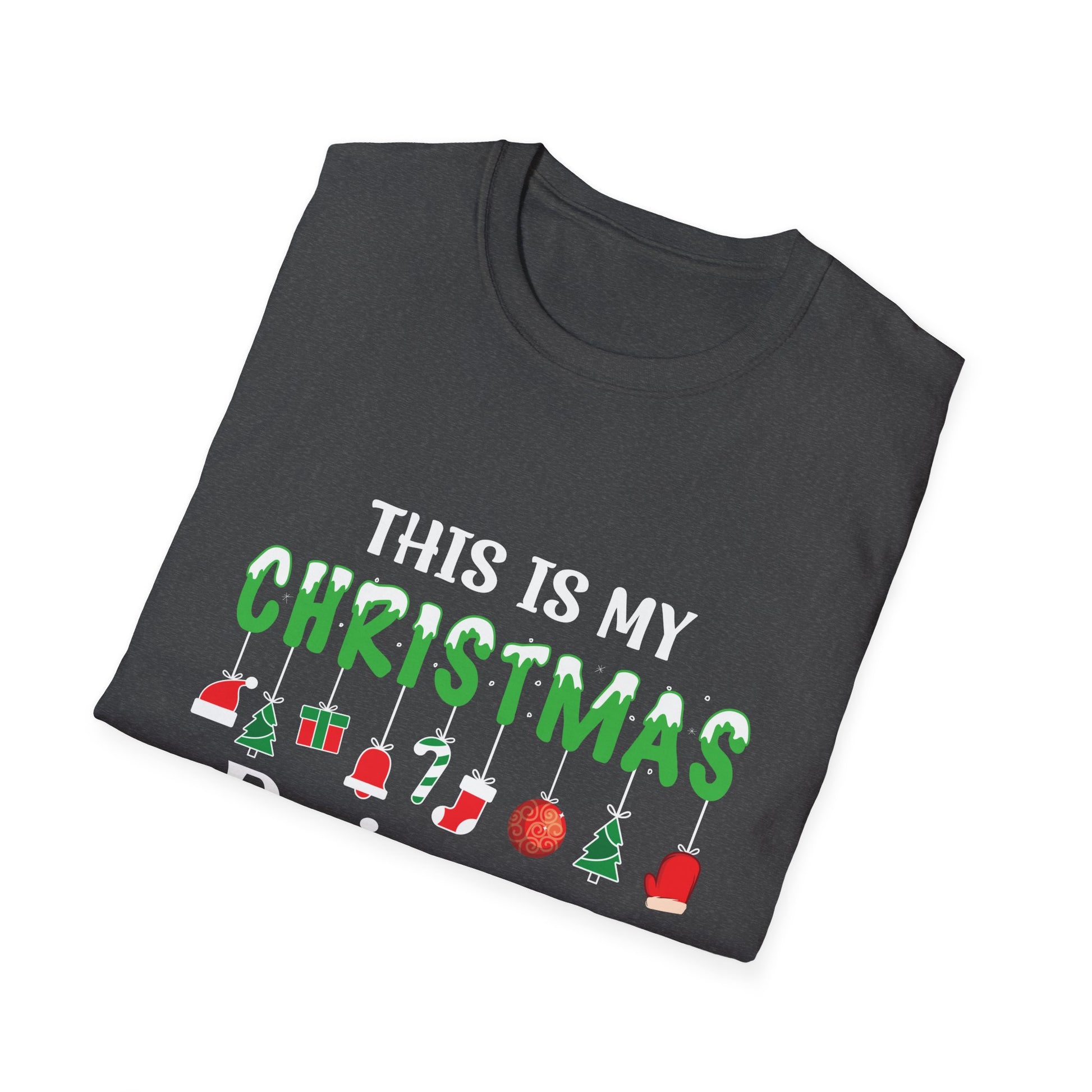 Christmas Pajama Shirt T‑Shirt — "This Is My Christmas Pajama Shirt" Holiday Tee