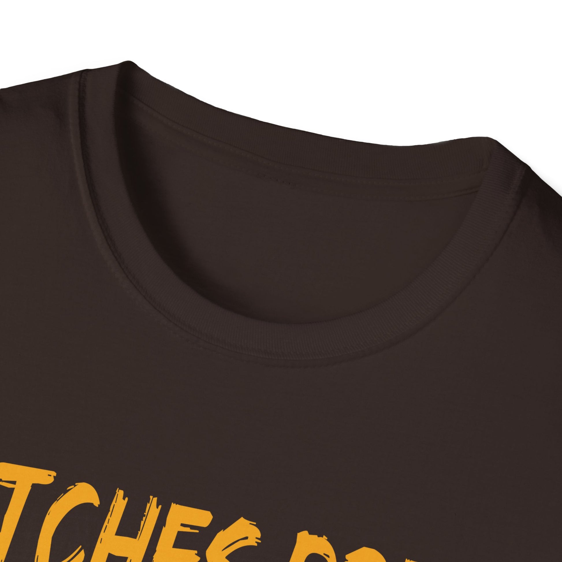 Witches Brew Coffee Co. T-Shirt – Halloween Witch Hat Graphic Tee