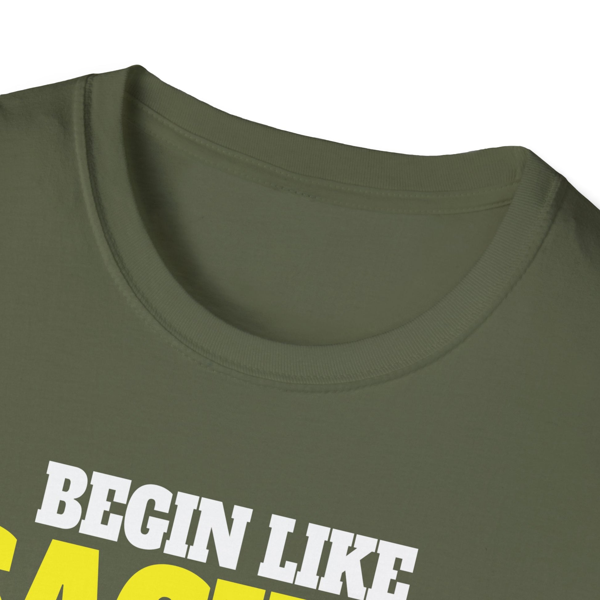 Cricket Legends T-Shirt — "Begin Like Sachin, Live Like Kohli, Finish Like Dhoni"