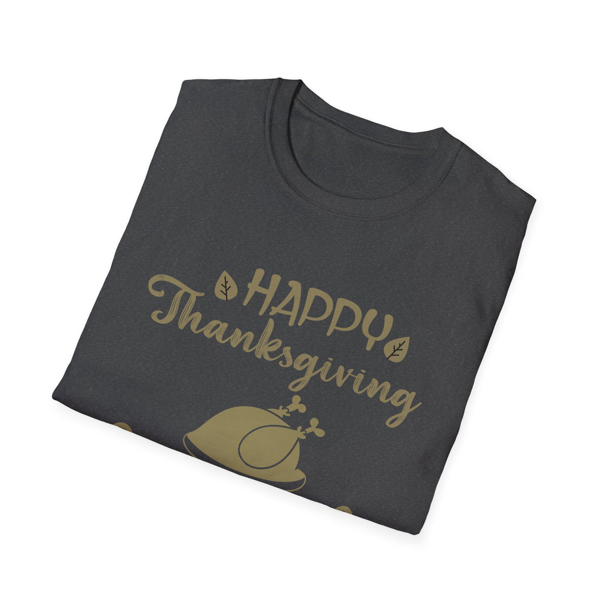 Happy Thanksgiving Retro Vintage T-Shirt-productor-mockup