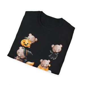 Bear Halloween Costume Bear Halloween T-Shirt Unisex Softstyle T-Shirt
