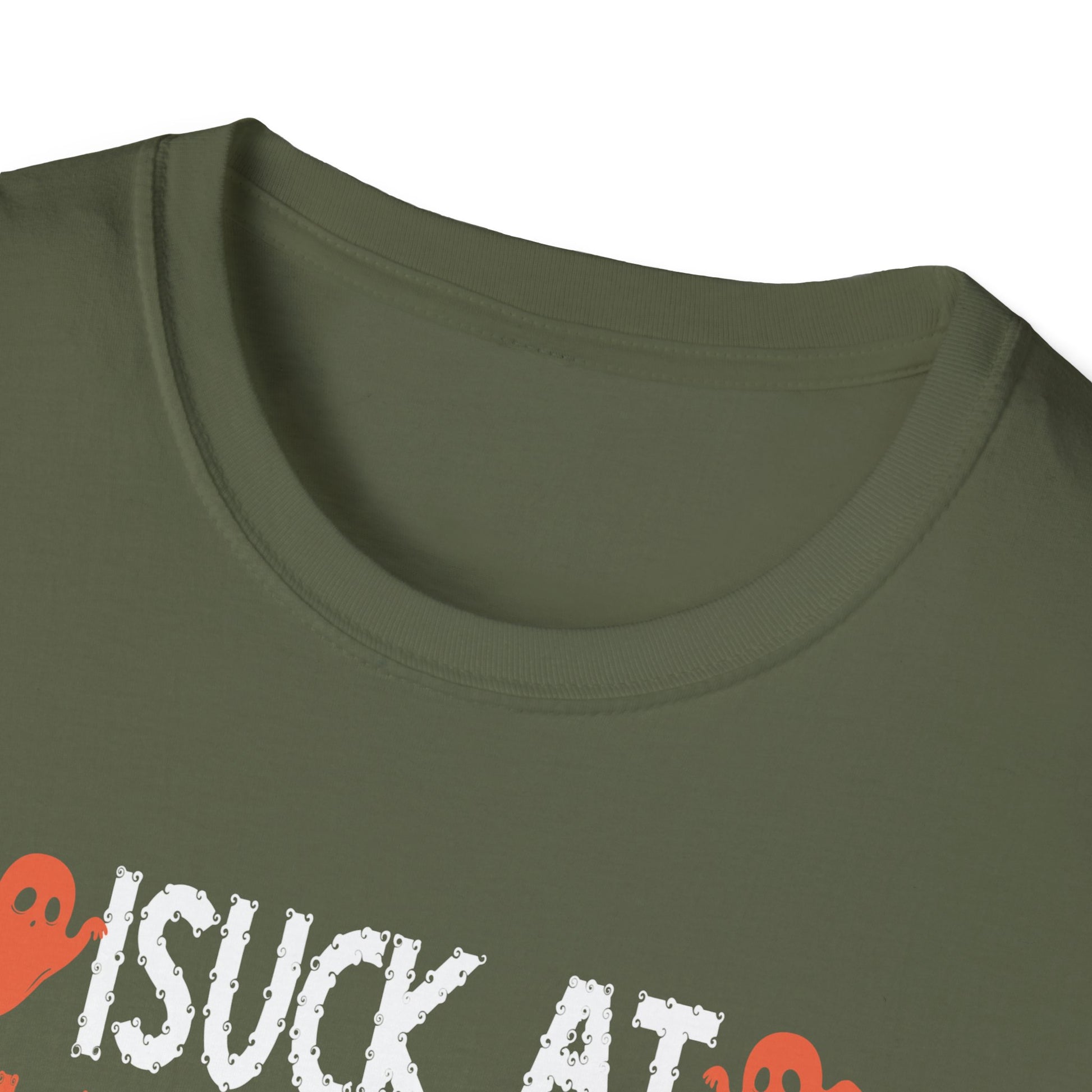 Halloween Cat T-Shirt — "I Suck at Halloween Costumes So Here’s Some Cute Cats" Funny Graphic Tee